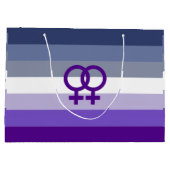 Butch Lesbische Liefde WLW Pride Groot Cadeauzakje (Achterkant)