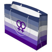 Butch Lesbische Liefde WLW Pride Groot Cadeauzakje (Achterkant Gekanteld)