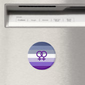 Butch Lesbische Liefde WLW Pride Magneet (Insitu (Vaatwasser))