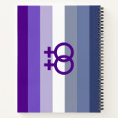 Butch Lesbische Liefde WLW Pride Notitieboek (Achterkant)