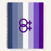 Butch Lesbische Liefde WLW Pride Notitieboek (Voorkant)