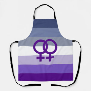 Butch Lesbische Liefde WLW Pride Schort