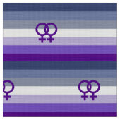 Butch Lesbische Liefde WLW Pride Stof (Close Up)