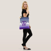 Butch Lesbische Liefde WLW Pride Tote Bag (Op model)
