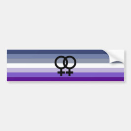 Butch Lesbische Pride Bumpersticker
