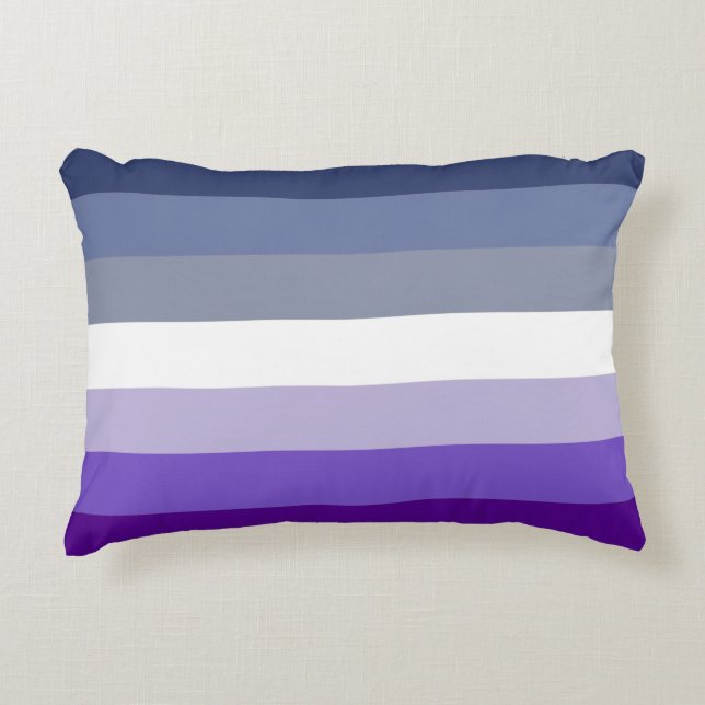 Butch Lesbische Pride Vlag Accent Kussen (Voorkant)