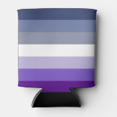 Butch Lesbische Pride Vlag Blikjeskoeler (Voorkant)
