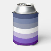 Butch Lesbische Pride Vlag Blikjeskoeler (Blikje Achterkant)