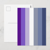 Butch Lesbische Pride Vlag Briefkaart (Voorkant / Achterkant)