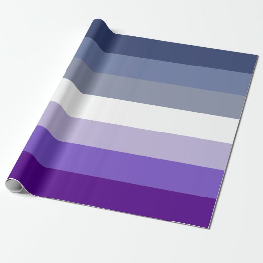 Butch Lesbische Pride Vlag Cadeaupapier (Uitgerold)