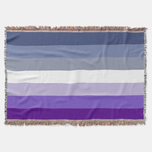 Butch Lesbische Pride Vlag Deken (Voorkant)