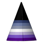 Butch Lesbische Pride Vlag Feesthoedjes (Achterkant)