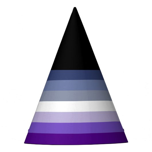 Butch Lesbische Pride Vlag Feesthoedjes (Voorkant)