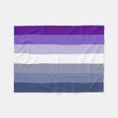 Butch Lesbische Pride Vlag Fleece Deken (Voorkant (Horizontaal))