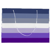 Butch Lesbische Pride Vlag Groot Cadeauzakje (Achterkant)