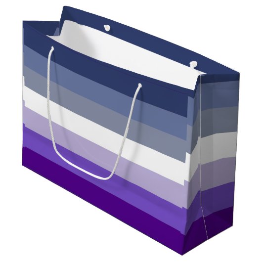 Butch Lesbische Pride Vlag Groot Cadeauzakje (Voorkant Gekanteld)