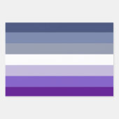 Butch Lesbische Pride Vlag Inpakpapier Vel (Voorkant 2)