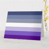 Butch Lesbische Pride Vlag Kaart (Gele Bloem)
