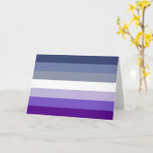 Butch Lesbische Pride Vlag Kaart (Gele Bloem)