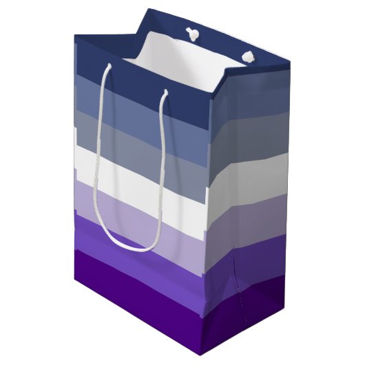 Butch Lesbische Pride Vlag Medium Cadeauzakje (Voorkant Gekanteld)