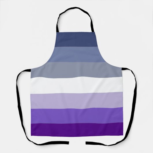 Butch Lesbische Pride Vlag Schort (Voorkant)