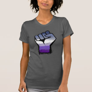 Butch Lesbische Trots Vuist T-shirt