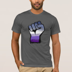 Butch Lesbische Trots Vuist T-shirt
