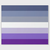 Butch Lesbische Vlag Cadeaupapier (Vlak)