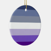 Butch Lesbische Vlag Keramisch Ornament (Rechts)