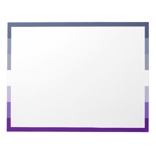 Butch Lesbische Vlag Notitieblok (Voorkant)