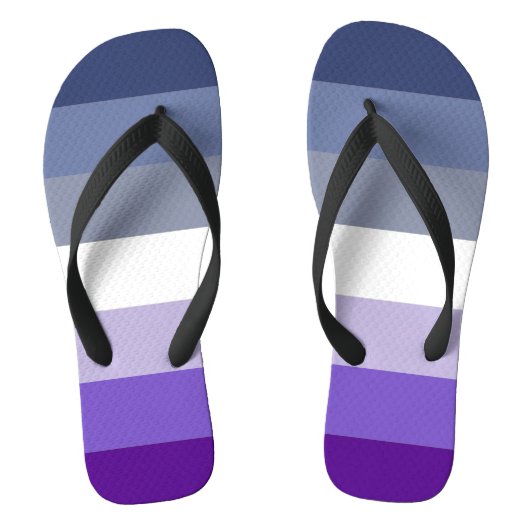Butch Lesbische Vlag Teenslippers (Voetbed)