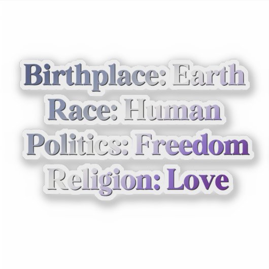 Butch Pride - Sticker (Voorkant)