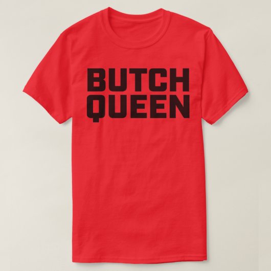 Butch Queen  Burning in the Shade  T-shirt (Design voorkant)