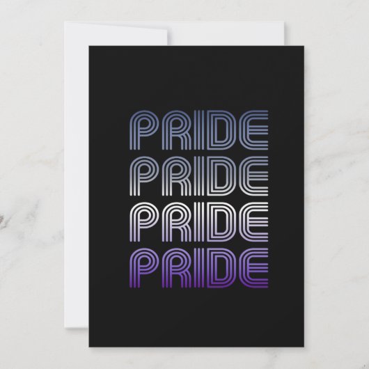 Butch Retro Pride Feestdagenkaart (Voorkant)