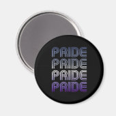 Butch Retro Pride Magneet (Voorkant / Achterkant)