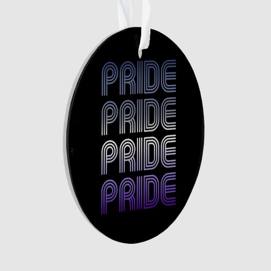 Butch Retro Pride Ornament (voorkant)