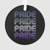 Butch Retro Pride Ornament (achterkant)