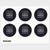 Butch Retro Pride Ronde Sticker (Vel)