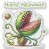 Butch the Monster Plant Custom Sticker (Voorkant)