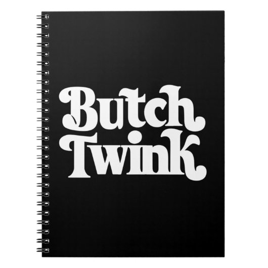 Butch Twink LGBTQ Pride Maand Notitieboek (Voorkant)