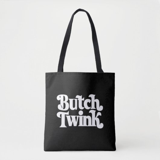 Butch Twink LGBTQ Pride Maand Tote Bag (Voorkant)
