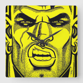 Butch Vierkante Klok