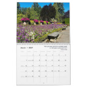 Butchart Flower Gardens Fotografie Citat Kalender (Mar 2027)