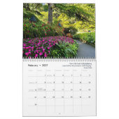 Butchart Flower Gardens Fotografie Citat Kalender (Feb 2027)