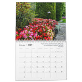 Butchart Flower Gardens Fotografie Citat Kalender (Jan 2027)
