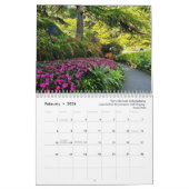 Butchart Flower Gardens Photography Quote Calendar Kalender (Feb 2026)