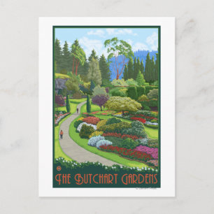 Butchart Gardens - Brentwood Bay Briefkaart