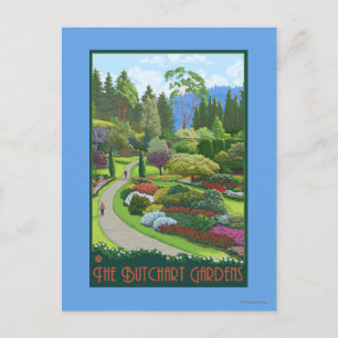 Butchart Gardens - Brentwood Bay Briefkaart