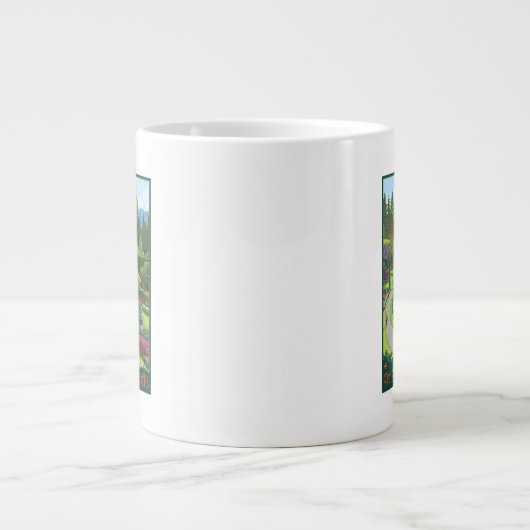 Butchart Gardens - Brentwood Bay Grote Koffiekop (Voorkant)