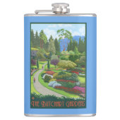 Butchart Gardens - Brentwood Bay Heupfles (Voorkant)